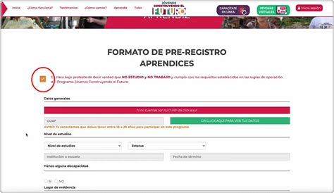 FORMATO DE PRE REGISTRO.
